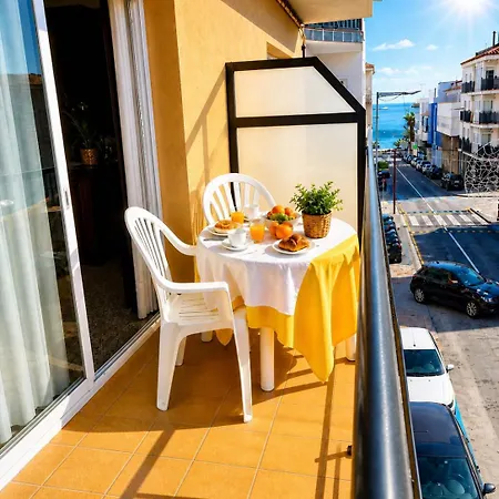 Nurimar 1 Balcon Soleado, Aire Acondicionado Gratis Y Ubicacion Centrica شقة L' Escala